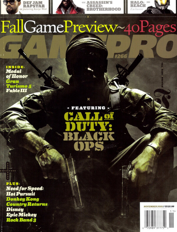 GamePro Issue 266 (November 2010) cover